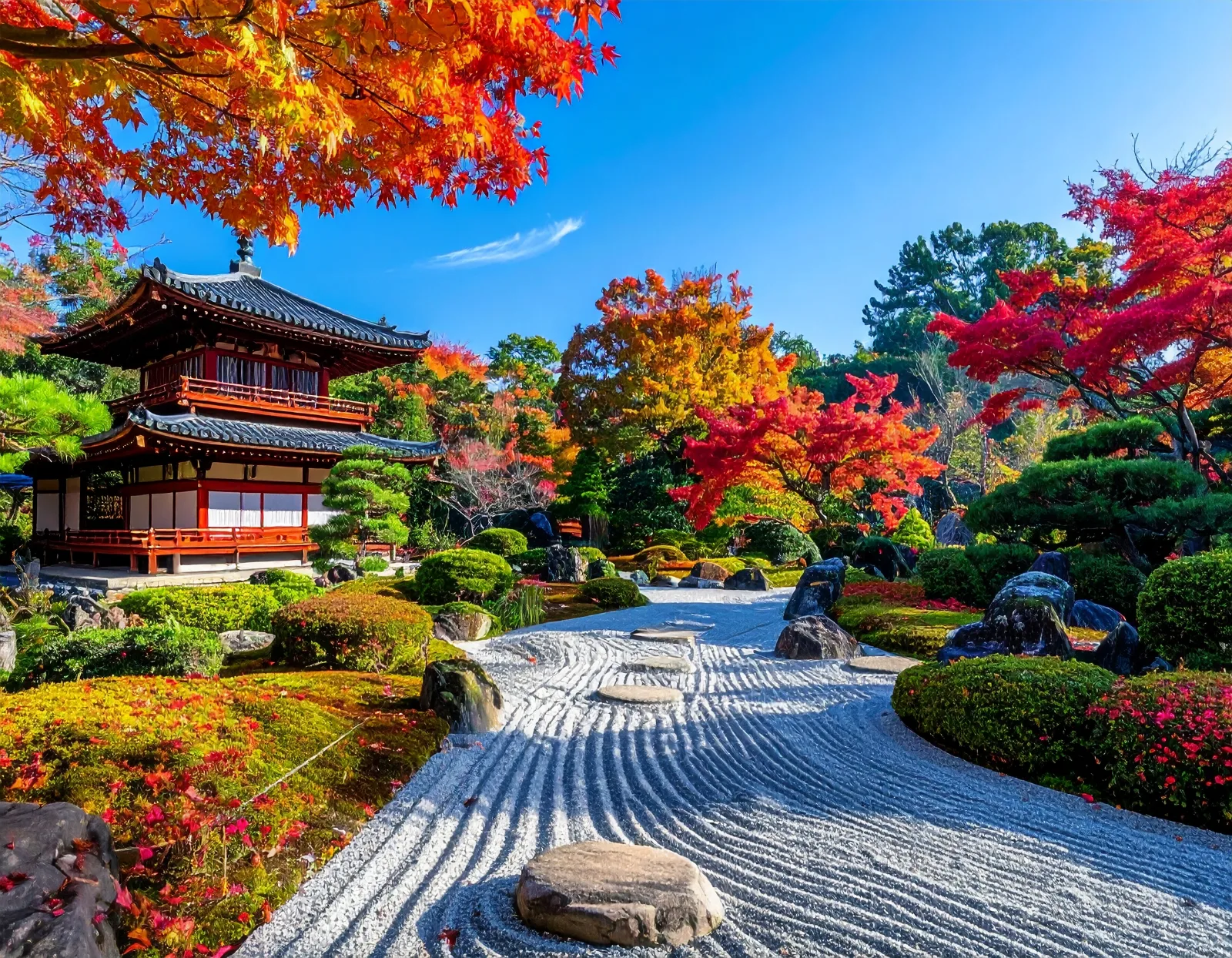 Kyoto Japanese Gardens in One Day: 4 Contrasting Styles for Group Trips in Kansai